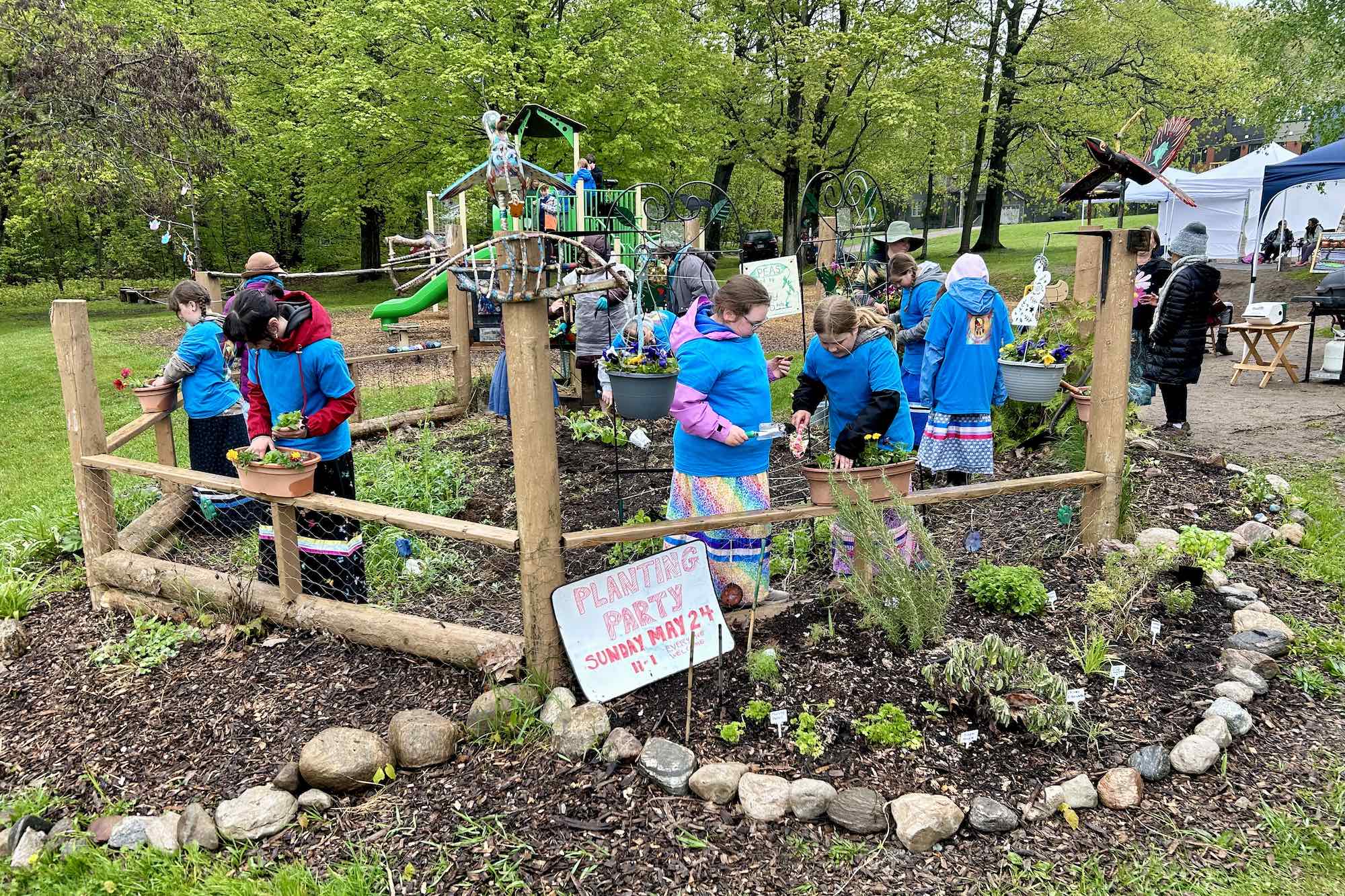 Waubaushene Community Garden Ceremony
