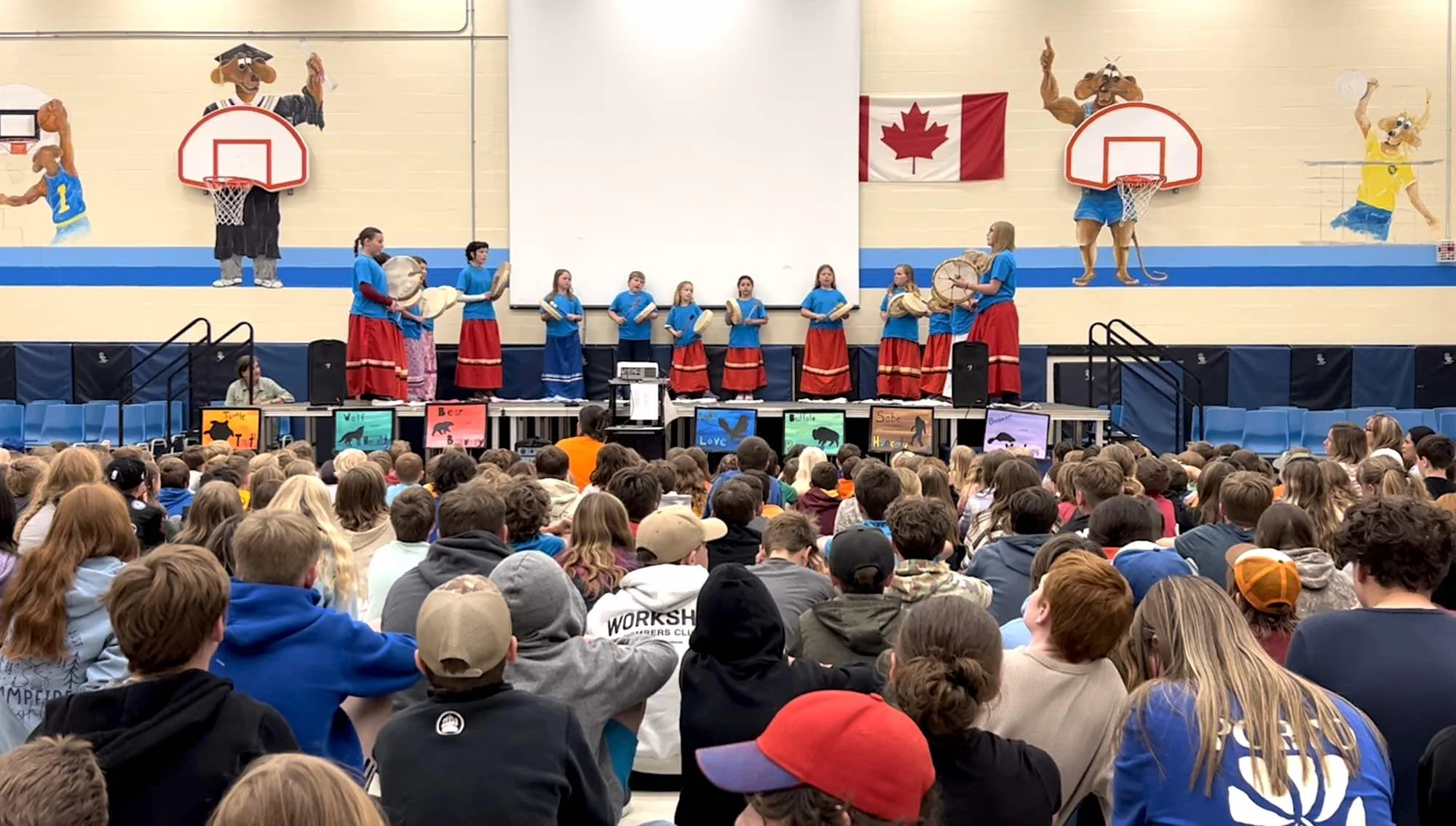 Equinox Drummers at Coldwater Public School -National Indigenous Peoples Day 2026